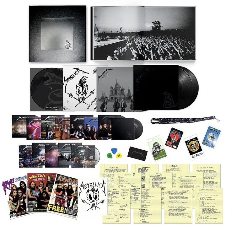 Set Super Deluxe Box METALLICA, Blackened, Editie SUA, 2021