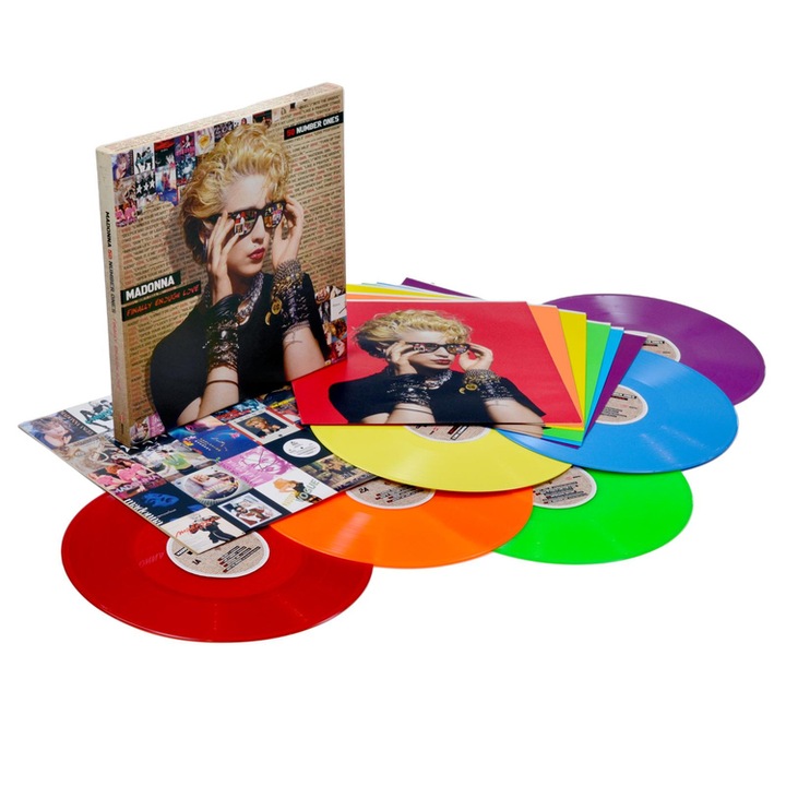 Vinyl Masonna- Finally Enough Love: 50 Number Ones - Rainbow Edition, Rhino Records, 6xLP, 2023, Electronic/Pop/Rock