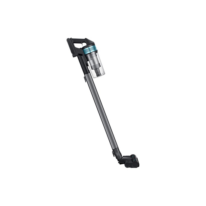 Aspirator vertical Samsung Jet75E Pet VS20B75AGR1/GE, 21.6V, 550W consum energie, Digital Inverter, Filtrare 99.999% , Display LED, Perie Turbo, Perie Pet, Autonomie 60 min, Negru/Verde