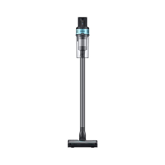 Aspirator vertical Samsung Jet75E Pet VS20B75AGR1/GE, 21.6V, 550W consum energie, Digital Inverter, Filtrare 99.999% , Display LED, Perie Turbo, Perie Pet, Autonomie 60 min, Negru/Verde