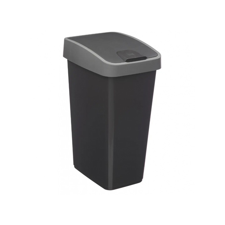 Кошче за боклук 2 отвора, пластмасово, 25 литра, 23 x 31,50 x 47