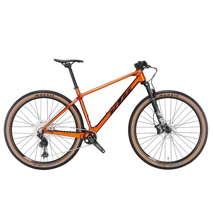 Bicicleta MTB, KTM, 48 cm, Portocaliu