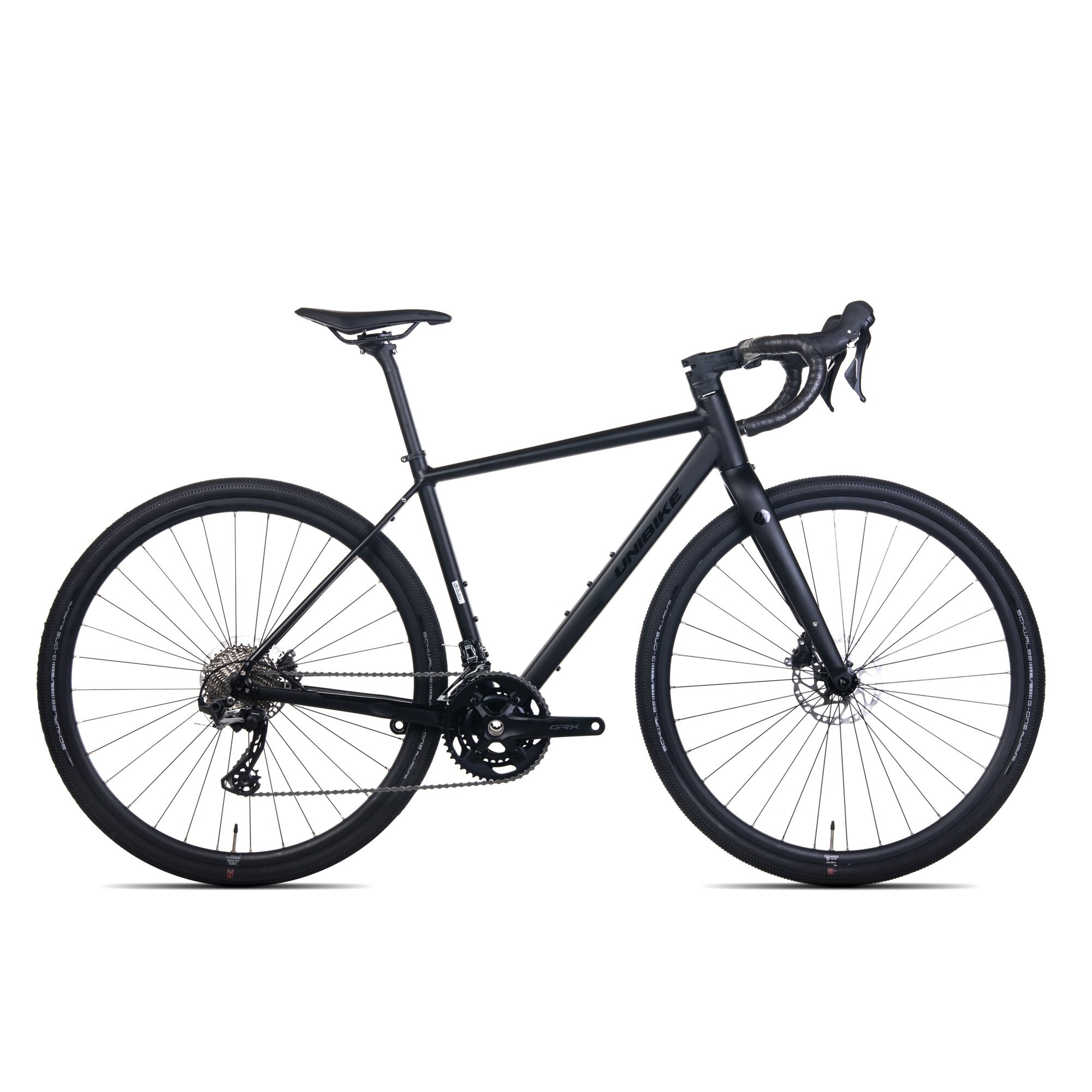 Bicicleta Gravel Unibike GEOS, Cadru Aluminiu, Carbon, 22 Viteze, Negru ...