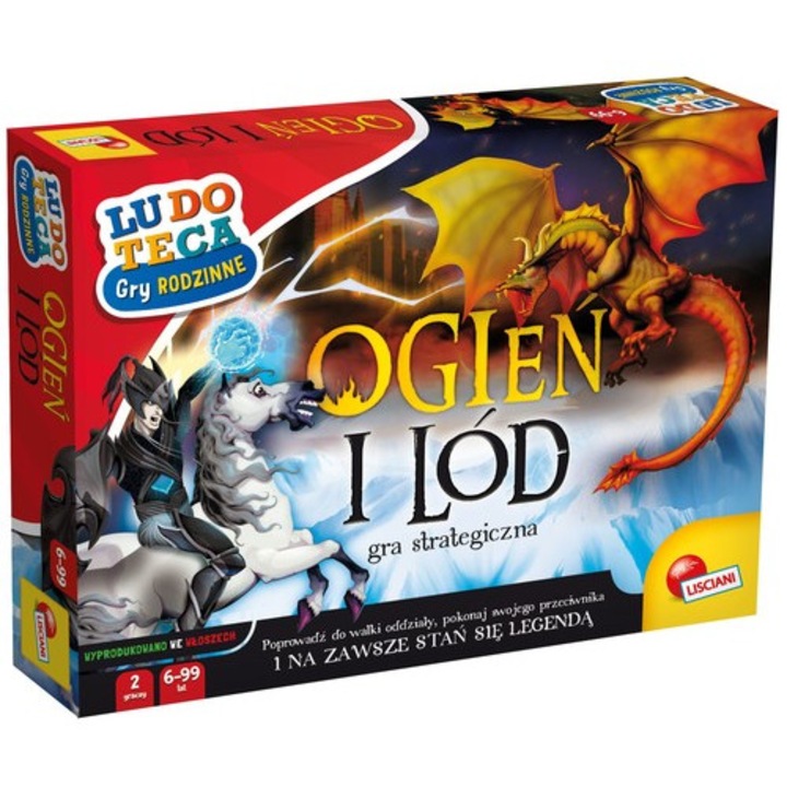 Stratégiai játékkészlet "Ogien i Lod", 6-99 év, többszínű