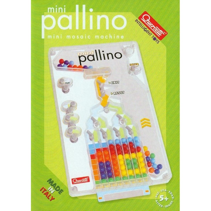 Комплект за игра за памет и интелект, Mini Pallino, 5+ години, многоцветен