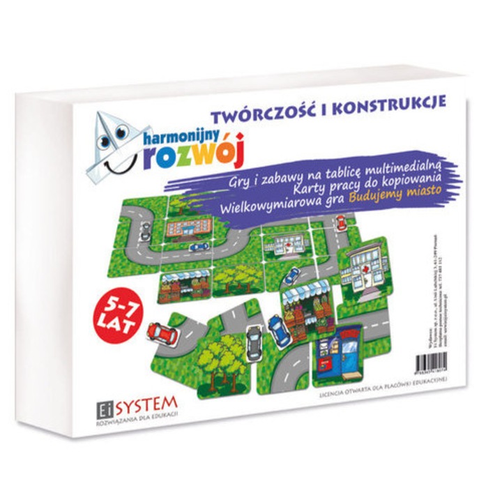 Set jocuri educative, Dezvoltare armonioasa, creativitate si constructie, 5-7 ani, multicolor