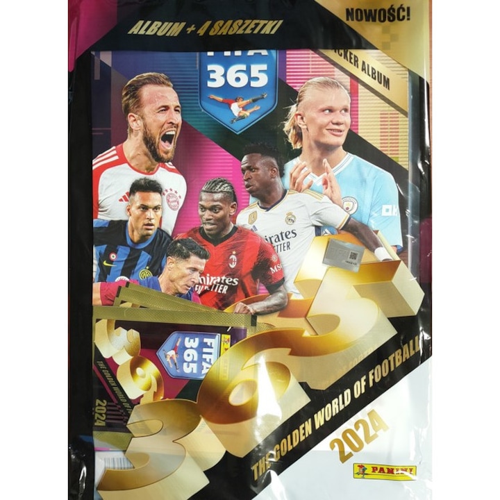 Album Panini FIFA 365 The Golden World Of Football 2024, kollekciós készlet