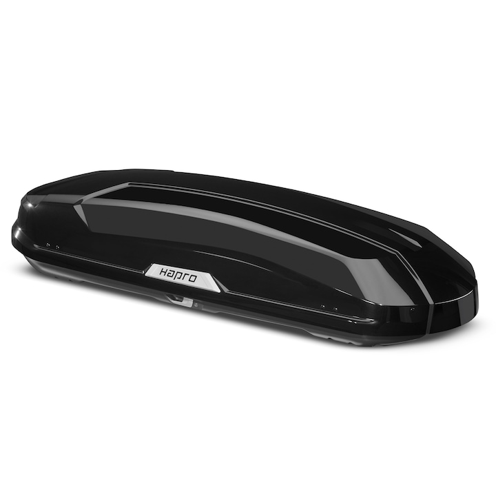 Автобокс, Hapro, 216 х 90 х 46 см, 560 л, 75 кг, черен гланц
