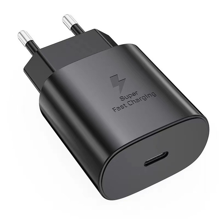 Samsung töltő, 25W, fekete