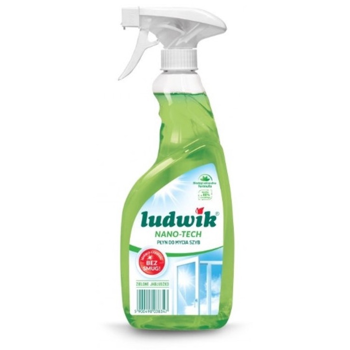 Solutie curatat geamuri, Ludwik, 600 ml