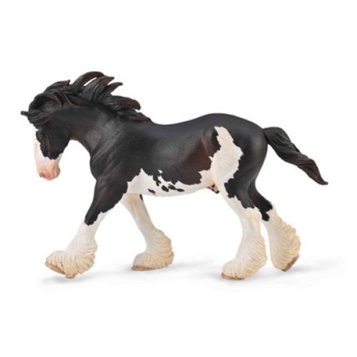 Статуетка, Collecta, модел Clydesdale Ogier, Sambino Black