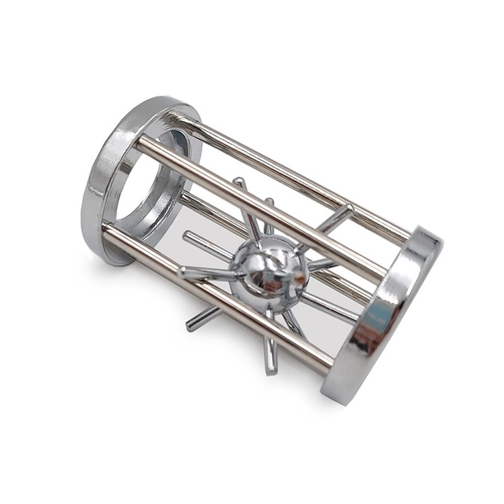 Puzzle, Sunmostar, Aliaj, 7.5 x 4 cm, Argintiu