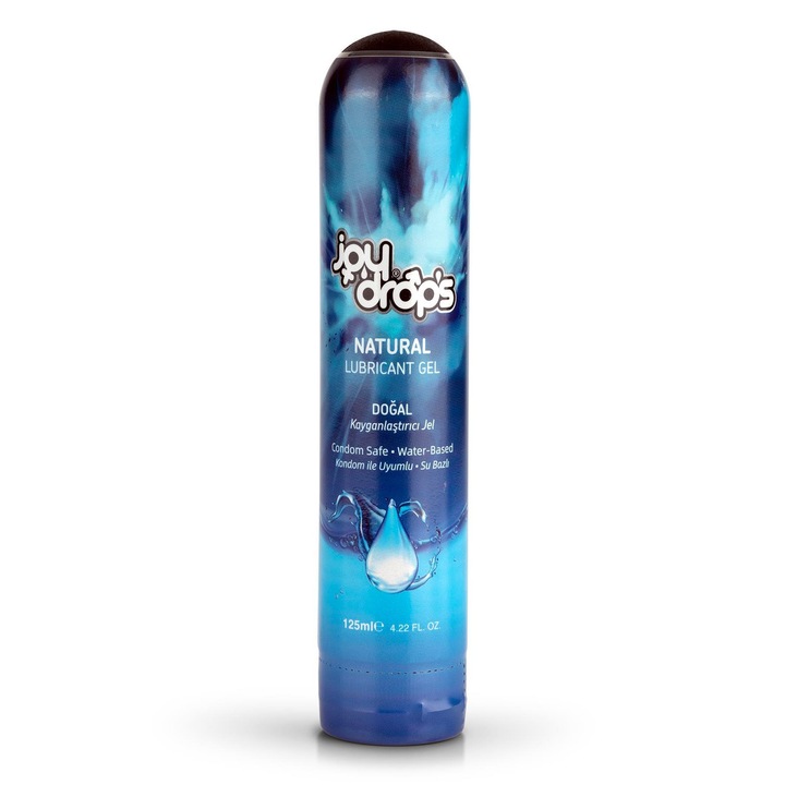 Gel lubrifiant Joy Drops, inodor, incolor, pe baza de apa, 125ml