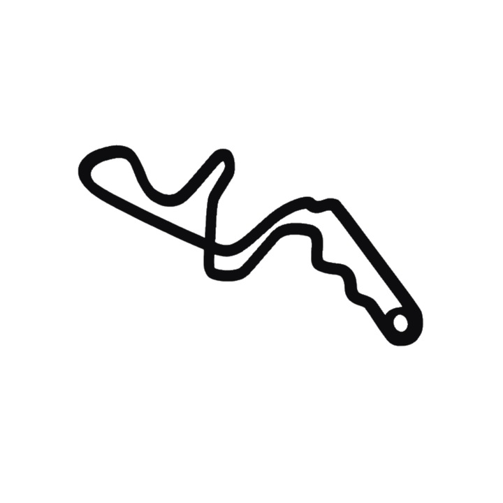 Kulcstartó, "FORMULA 1 SUZUKA", 30X 50 mm fekete