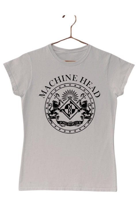 Tricou trupa de dama Machine Head, alb, XL