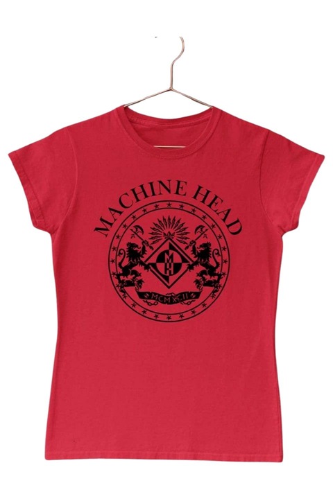 Tricou trupa de dama Machine Head, rosu, L
