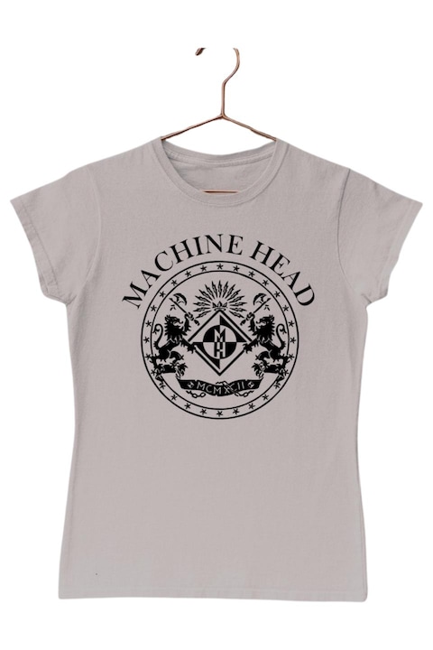 Tricou trupa dama Machine Head, gri, XL