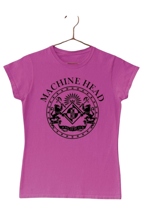 Tricou trupa de dama Machine Head, roz, XL