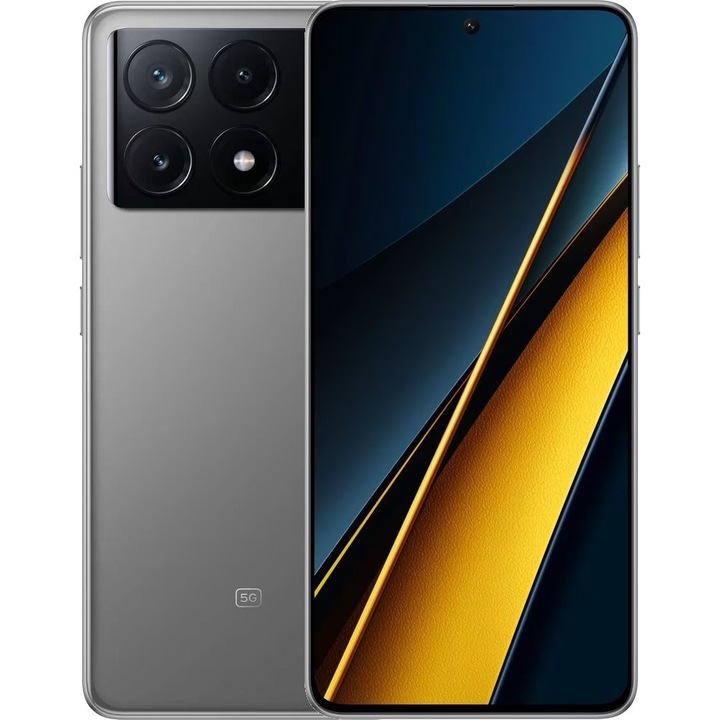 Смартфон POCO X6 Pro 5G, 8GB, 256GB, Grey