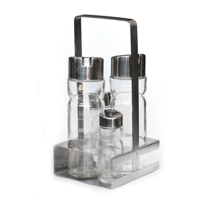 Raft pentru masline HORECANO, 5 parti, pe suport patrat