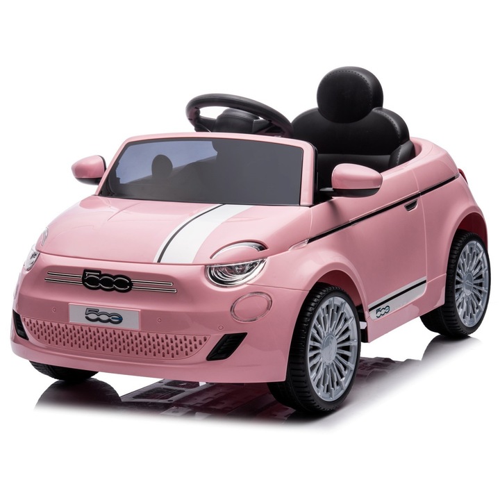 Детска кола Sun Baby FIAT 500 Електрическа Розова