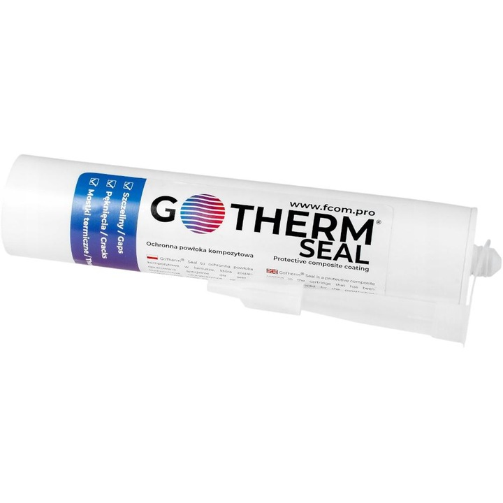 Hőszigetelő tömítőanyag GoTherm Seal, 300 ml, Fehér, Univerzális