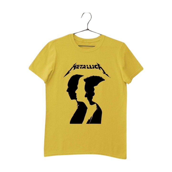 Metallica arc sziluettes gyerek póló, Sárga