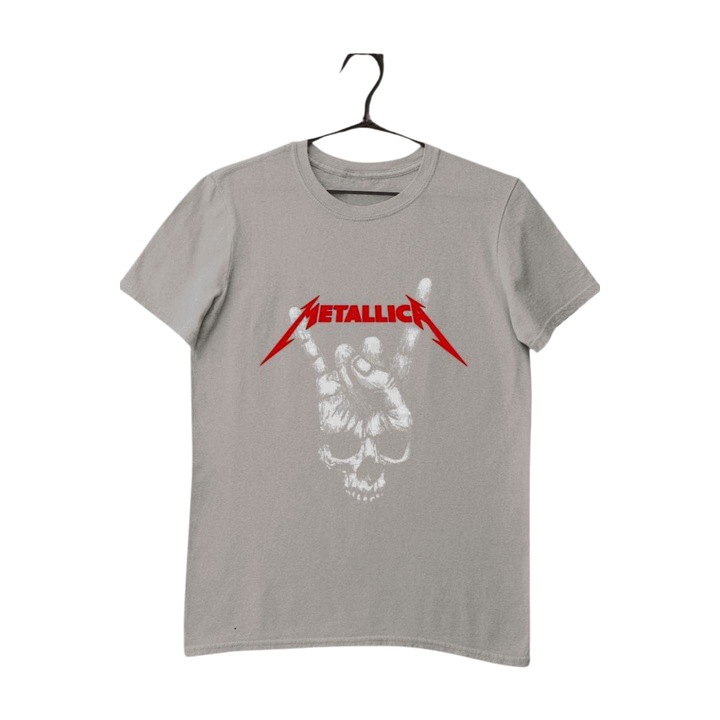 Metallica skull hand gyerek póló, Fehér