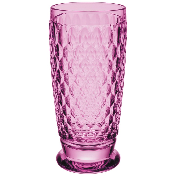 Villeroy & Boch, Комплект 4 чаши за вода/сок Boston berry, кристално стъкло, 300 ml, 439924