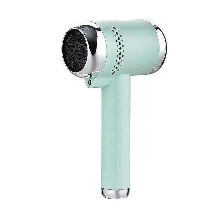 Dispozitiv de Indepartare a Calusurilor, Exfoliere si Eliminare a Pielii Uscate, Rezistent la apa, Alimentare USB, Baterie de 2000mAh, Usor de Curatat, Disponibil in Nuanta Verde Deschis