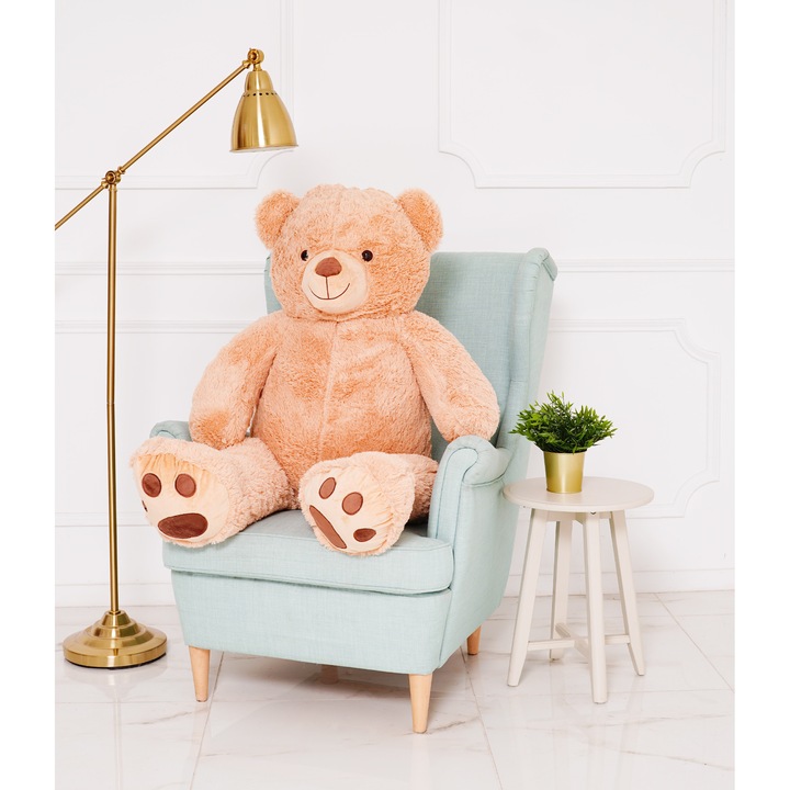 Плюшено мече, Mis Gustaw, Teddy Adam, Cream, 130см