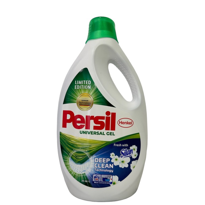 Detergent PERSIL Universal gel, Fresh with Silan, gel concentrat, 5.77 litri, 105 spalari