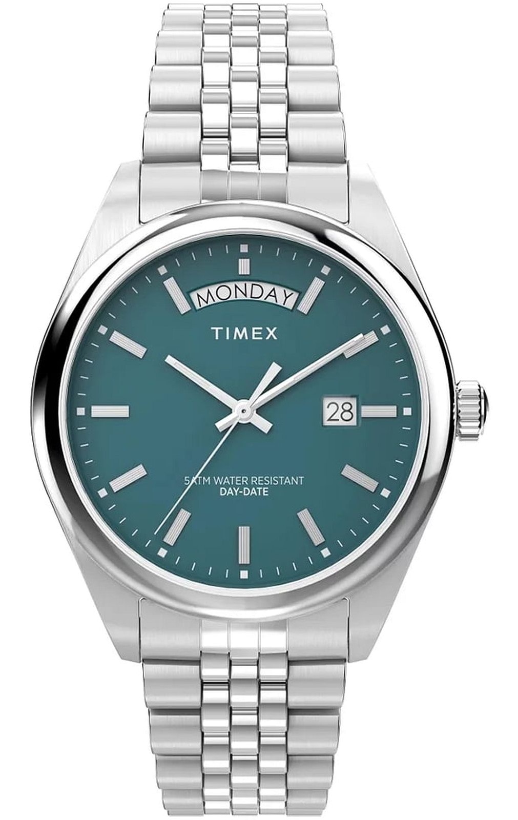 Ceas unisex Timex Legacy Day and Date TW2V68000, cronometru Day