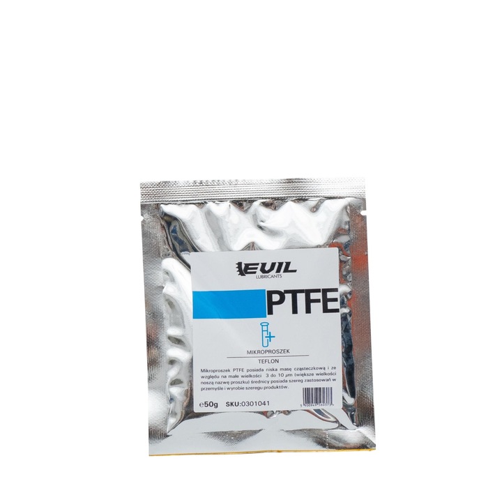EVIL LUBRICANTS Mikropor PTFE Teflon 50g, kerékpár lengéscsillapítóhoz és fogaskerekekhez, fehér