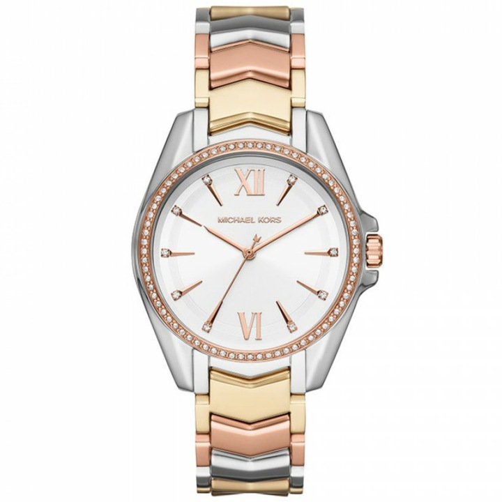 Ceas dama, Michael Kors, Inox, 38mm, Auriu