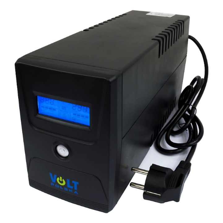 Számítógép UPS Micro UPS Volt Polska 800VA / 480W 9 Ah