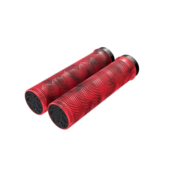 Set mansoane Truvativ Locking Grips Descendant Rosu/Negru