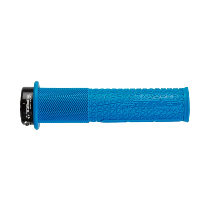 Mansoane Tag T1 Braap, diametru exterior dual 29-31 mm pentru prindere superioara, tip lock-on, albastru