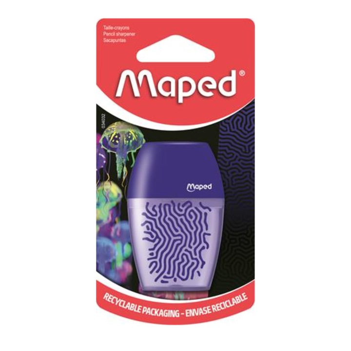 Ascutitor Maped Deepsea Paradise Shaker, cu o singura gaura, rezervor