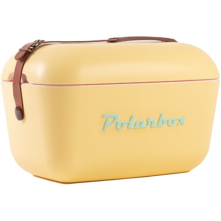 Хладилна кутия Polarbox Style Classic, 12 л, Жълт