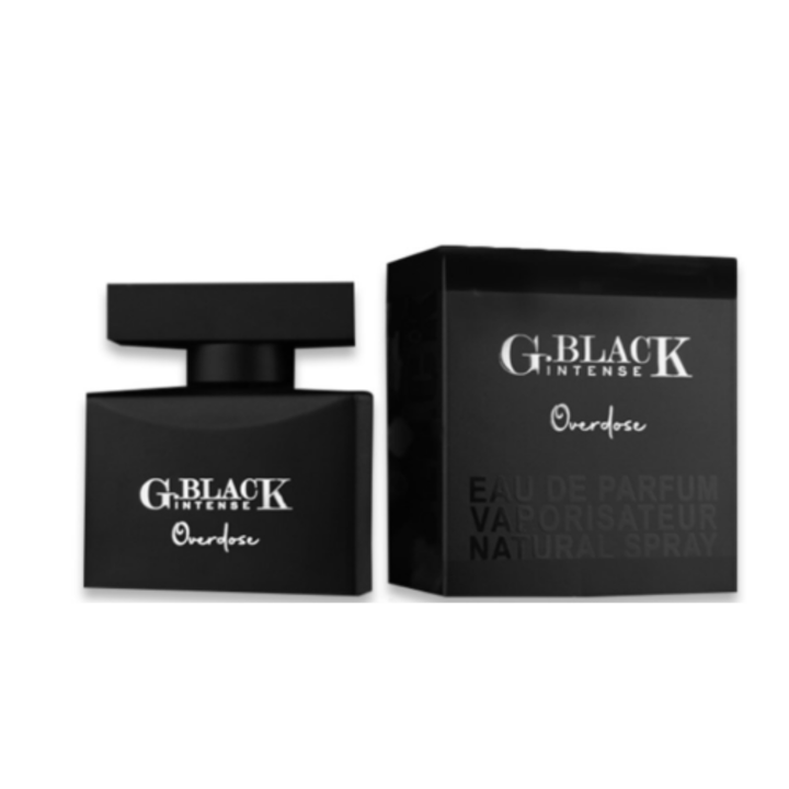 Eau de Parfum G. Black Intense Overdose Paris Corner, Férfi, 100 ml