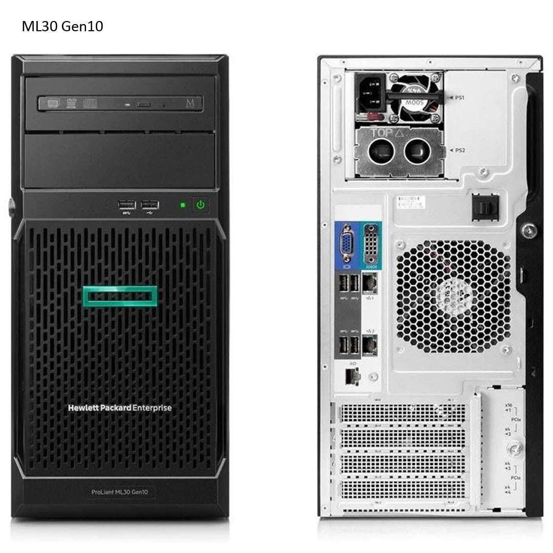 Server HPE ProLiant ML30 Gen10 Plus, Tower 4U, Intel Xeon E-2314 4