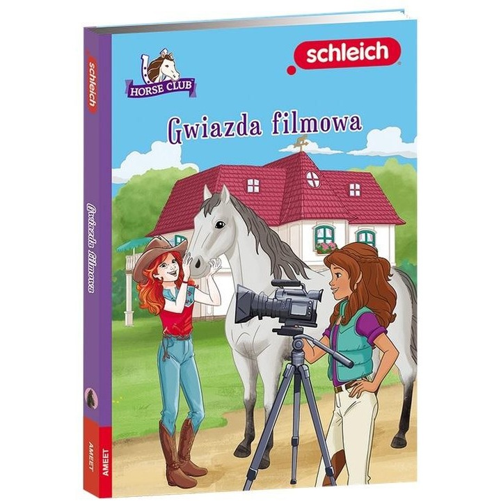 AMEET figura, Horse Club, Gwiazda Filmowa, 4 barátból álló készlet, tarka