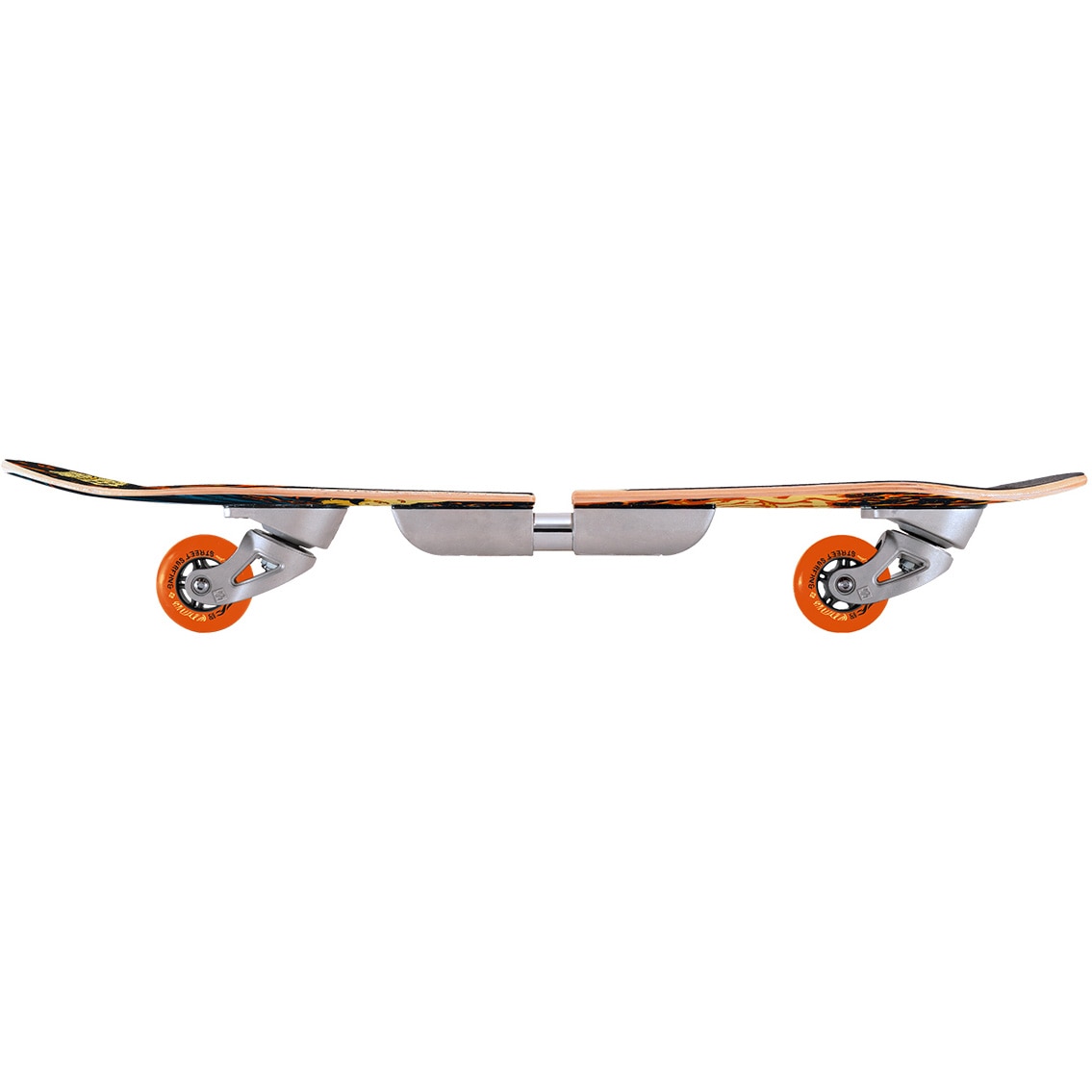 Caster board Street Surfing Wave Rider Volcano, 86 x 22.5 cm, Abec