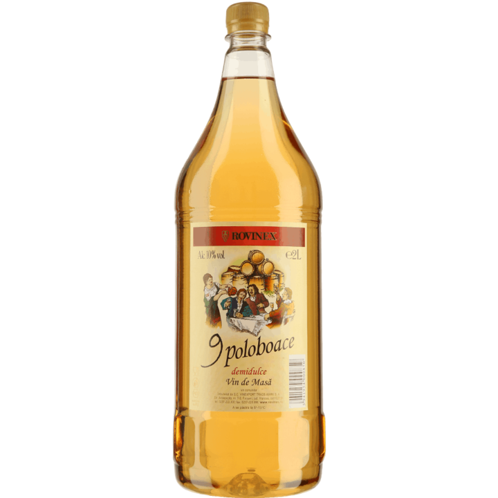 Vin de Masa Alb, Demidulce, 9 Poloboace, 2 L