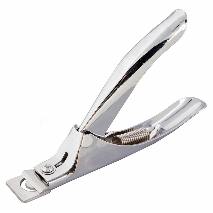 Unghiera pentru manichiura si pedichiura, argintie, din inox