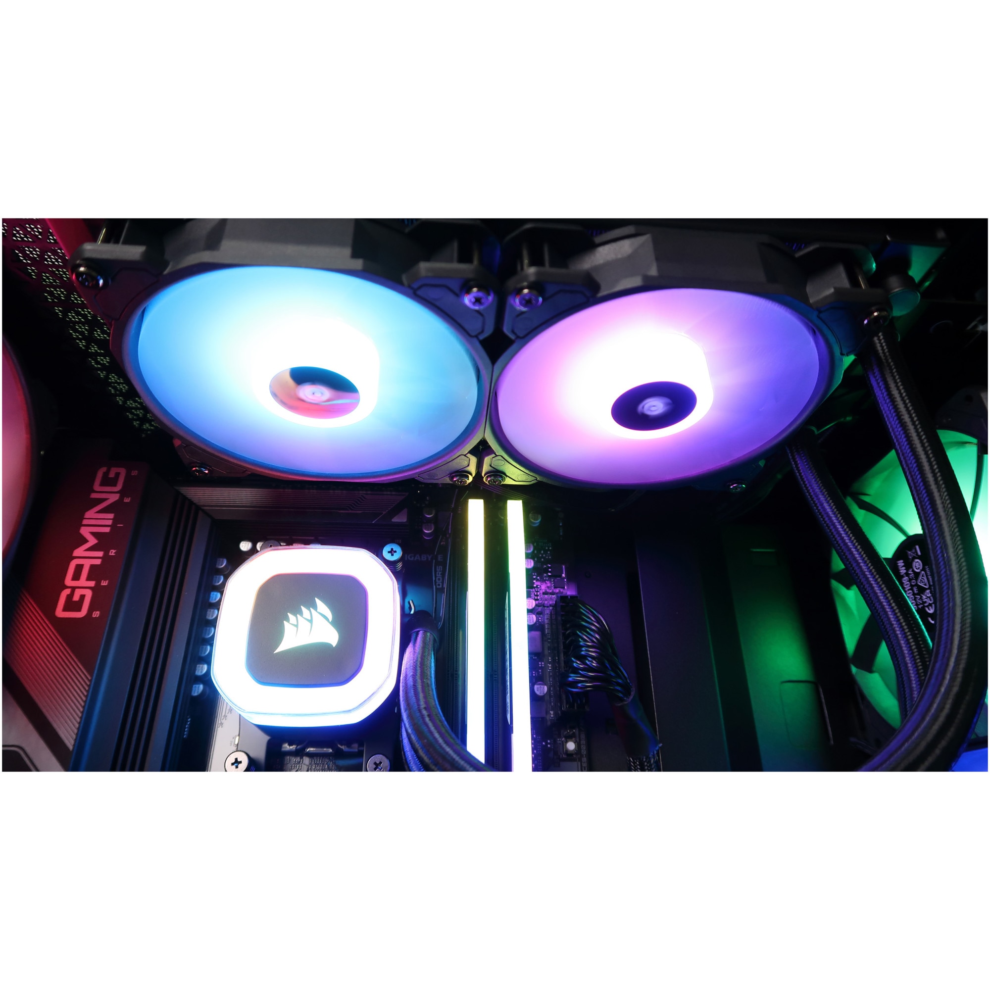 Sistem Desktop PC Gaming A+ Powered by Corsair cu procesor AMD Ryzen™ 5 ...
