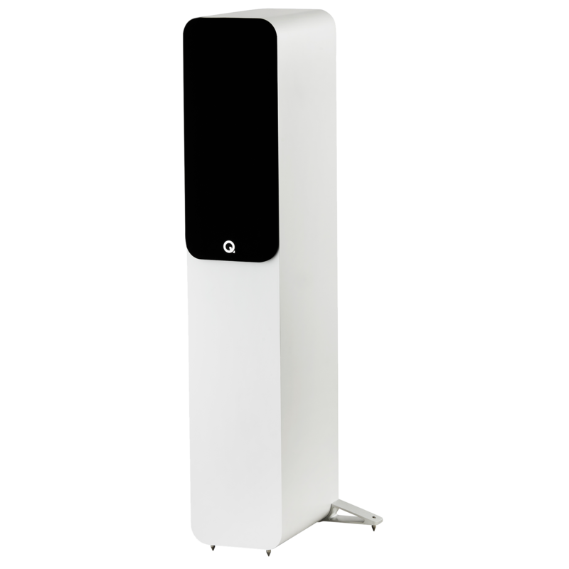 Set 2 Boxe de podea Q Acoustics 5040, Satin White