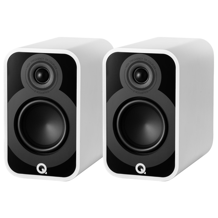 Set 2 Boxe de raft Q Acoustics 5010, Satin White