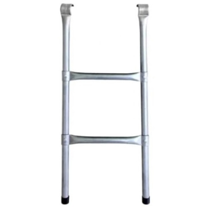 Стълба за батут, Метал, Сребрист